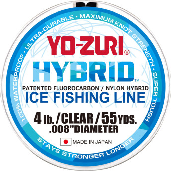 Леска YO-ZURI HYBRID ICE 55YD 6Lbs (0.254mm)